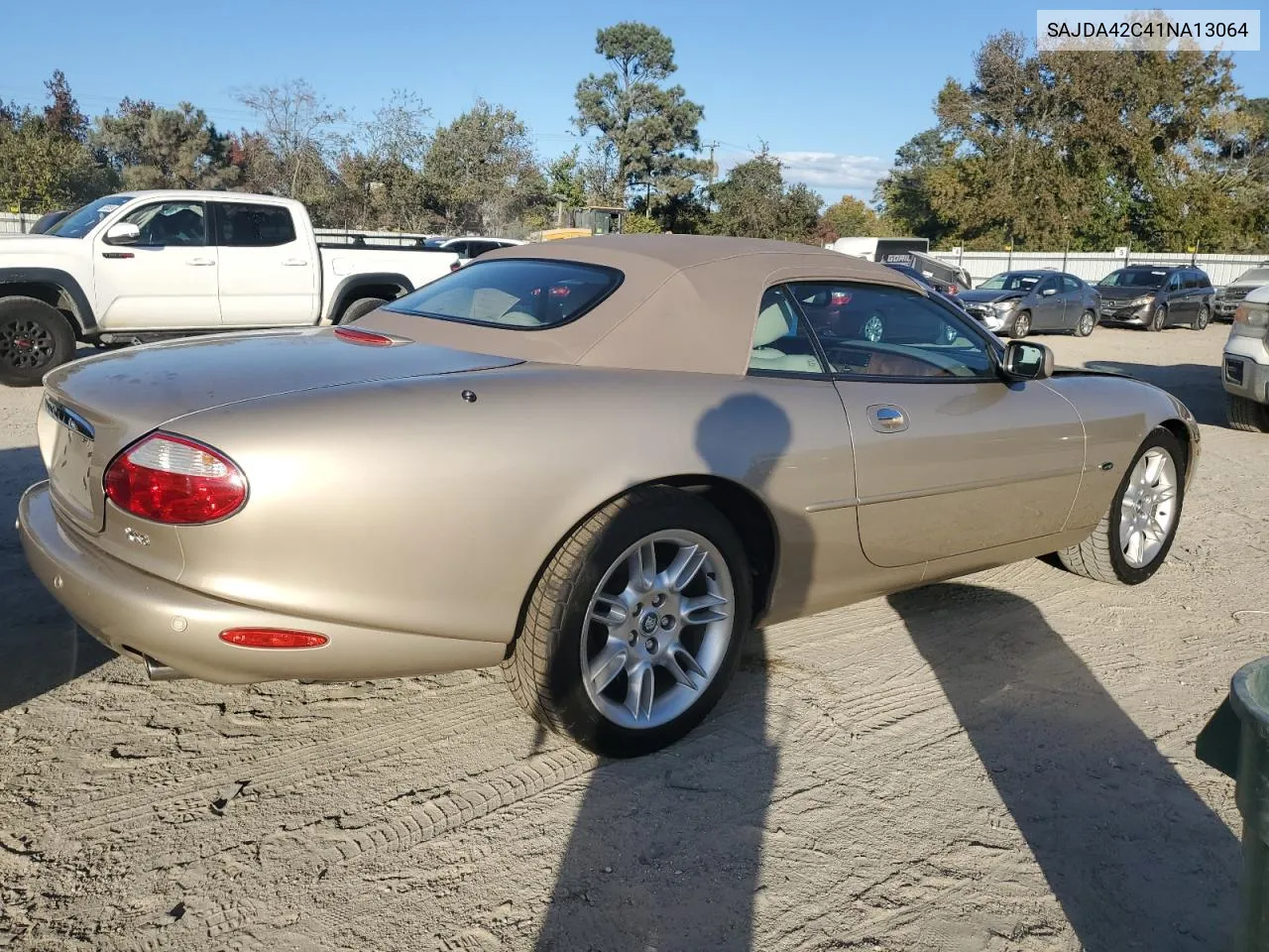 2001 Jaguar Xk8 VIN: SAJDA42C41NA13064 Lot: 79254244