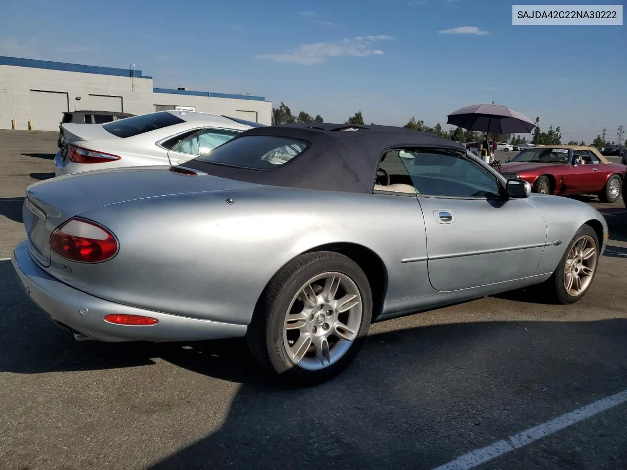 2002 Jaguar Xk8 VIN: SAJDA42C22NA30222 Lot: 73994494