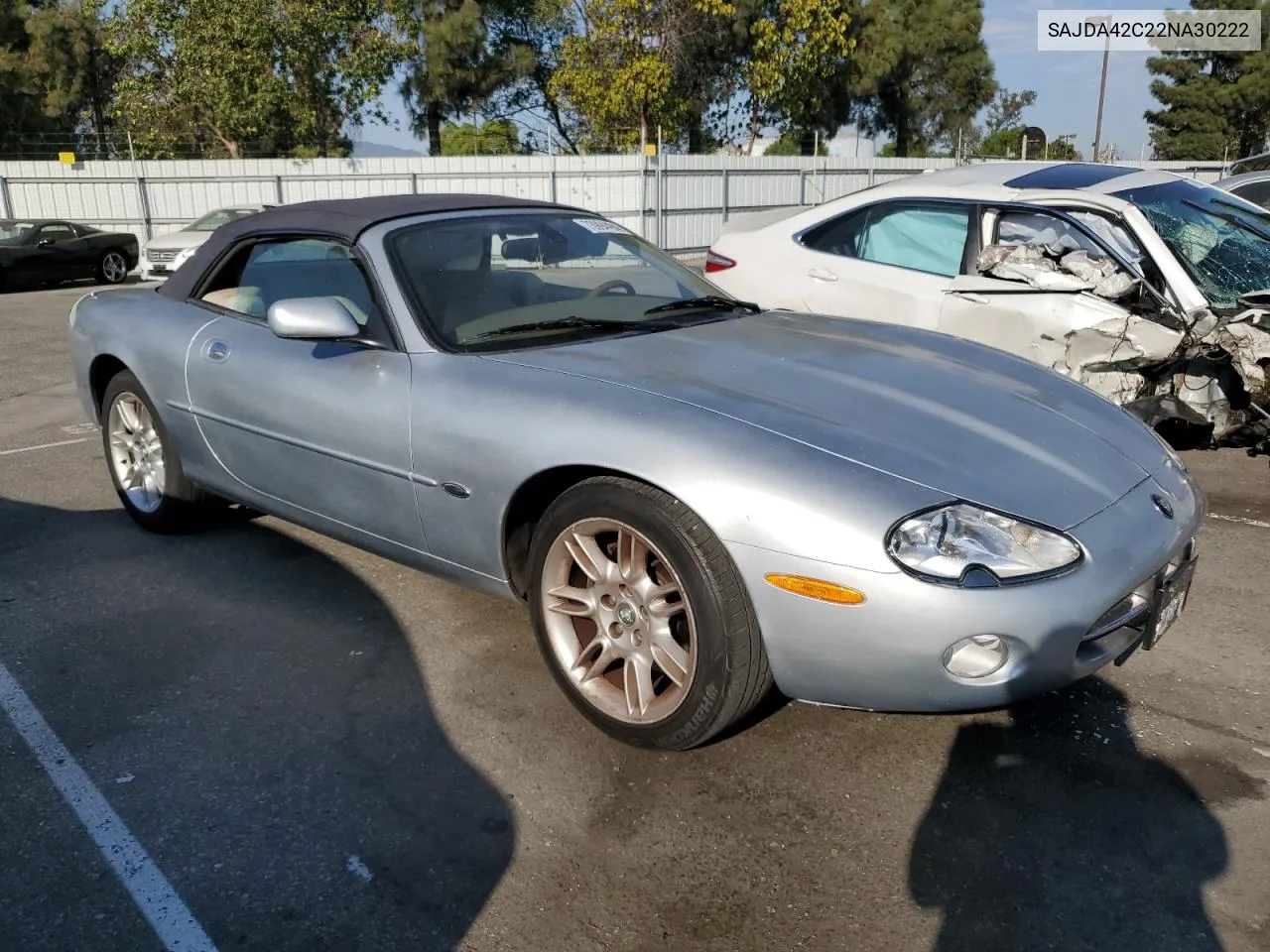 2002 Jaguar Xk8 VIN: SAJDA42C22NA30222 Lot: 73994494