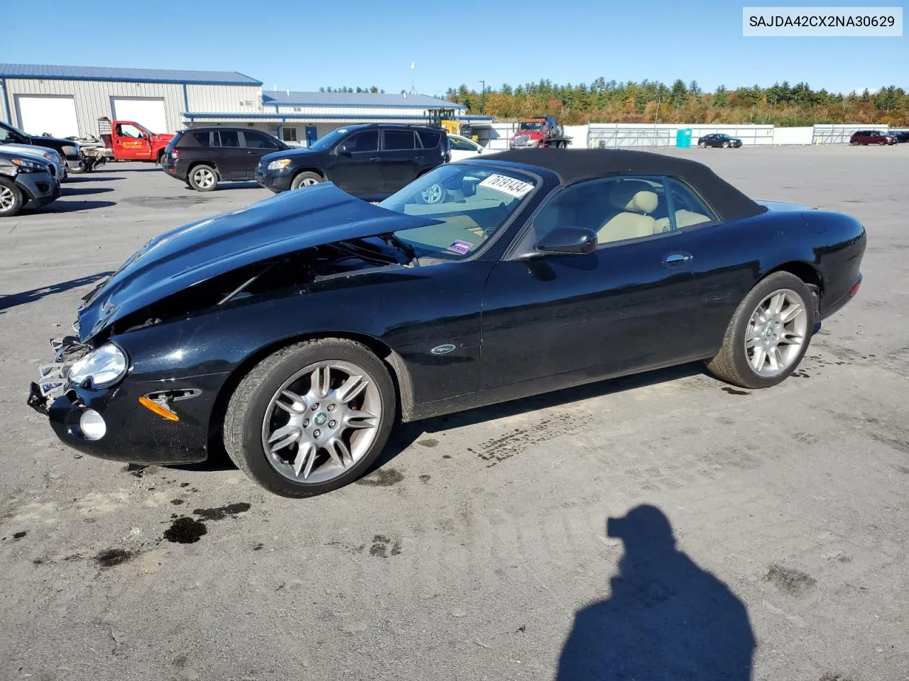 2002 Jaguar Xk8 VIN: SAJDA42CX2NA30629 Lot: 76191434