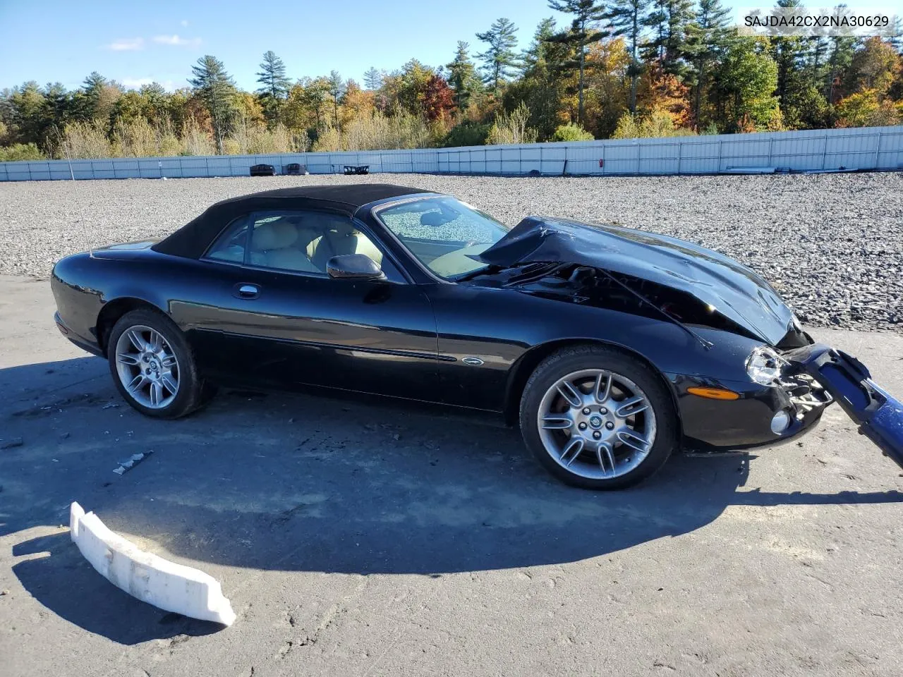 2002 Jaguar Xk8 VIN: SAJDA42CX2NA30629 Lot: 76191434