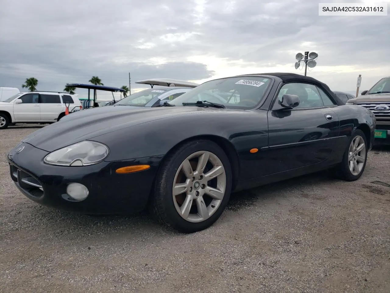 2003 Jaguar Xk8 VIN: SAJDA42C532A31612 Lot: 74956284