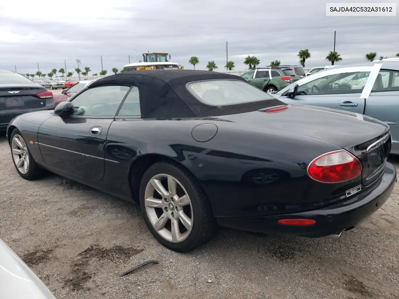 2003 Jaguar Xk8 VIN: SAJDA42C532A31612 Lot: 74956284