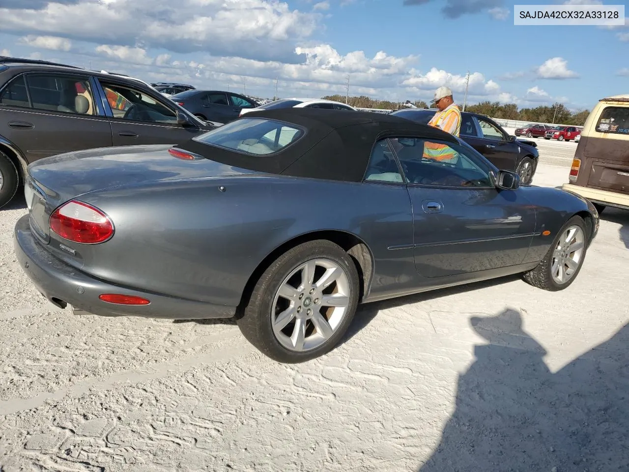 2003 Jaguar Xk8 VIN: SAJDA42CX32A33128 Lot: 78464994