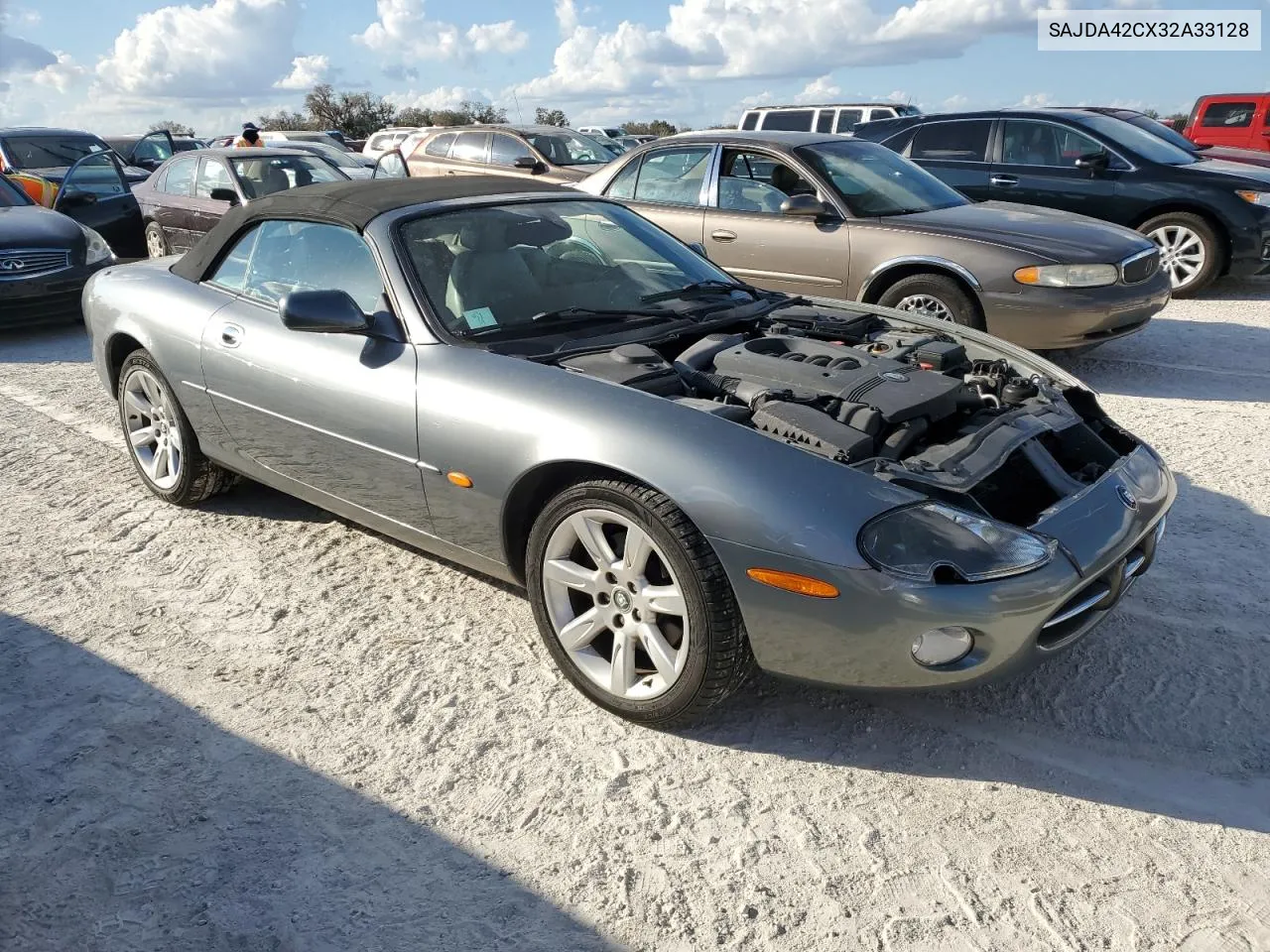 2003 Jaguar Xk8 VIN: SAJDA42CX32A33128 Lot: 78464994