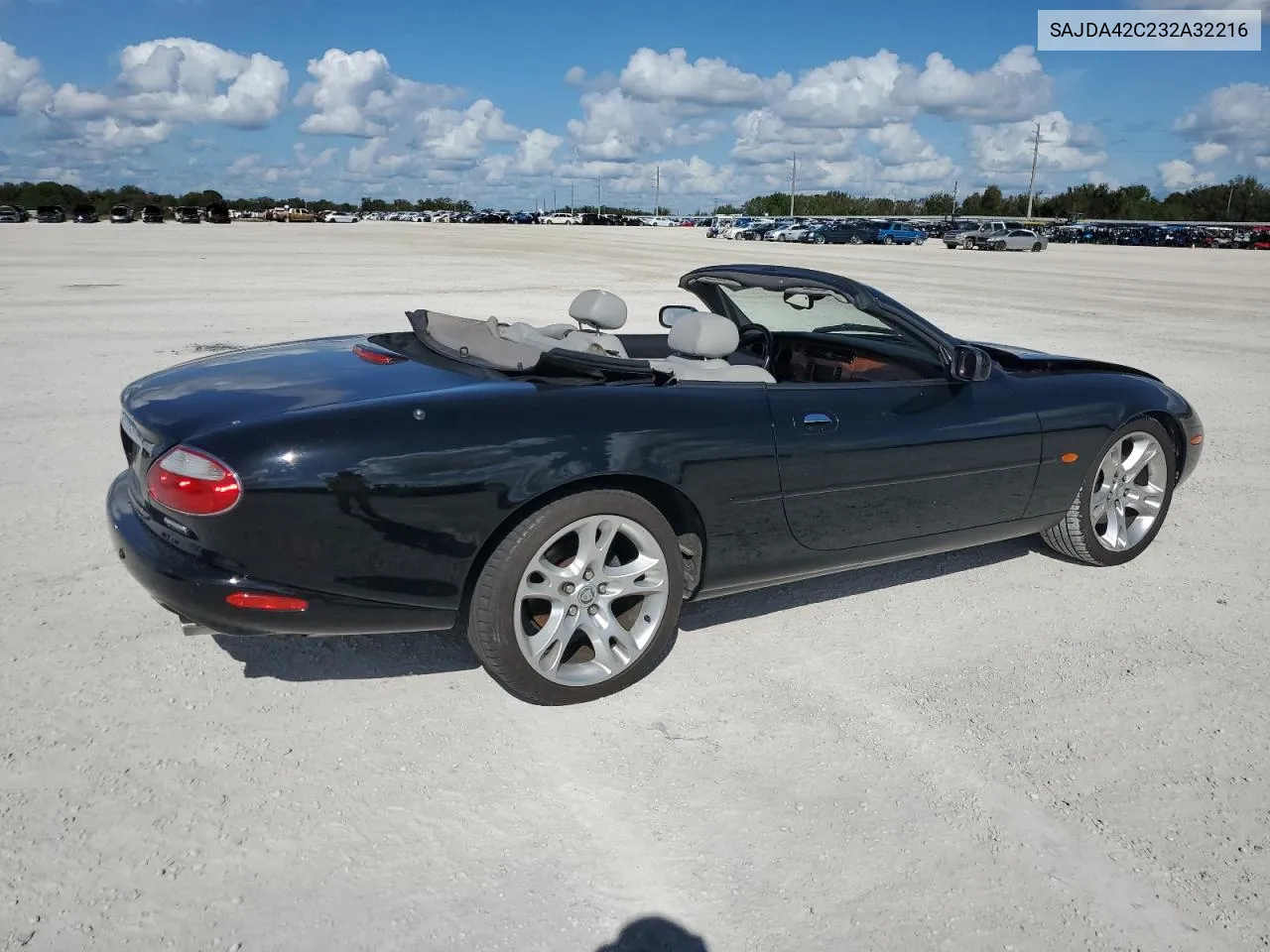 2003 Jaguar Xk8 VIN: SAJDA42C232A32216 Lot: 80443254