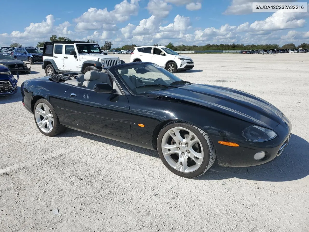 2003 Jaguar Xk8 VIN: SAJDA42C232A32216 Lot: 80443254