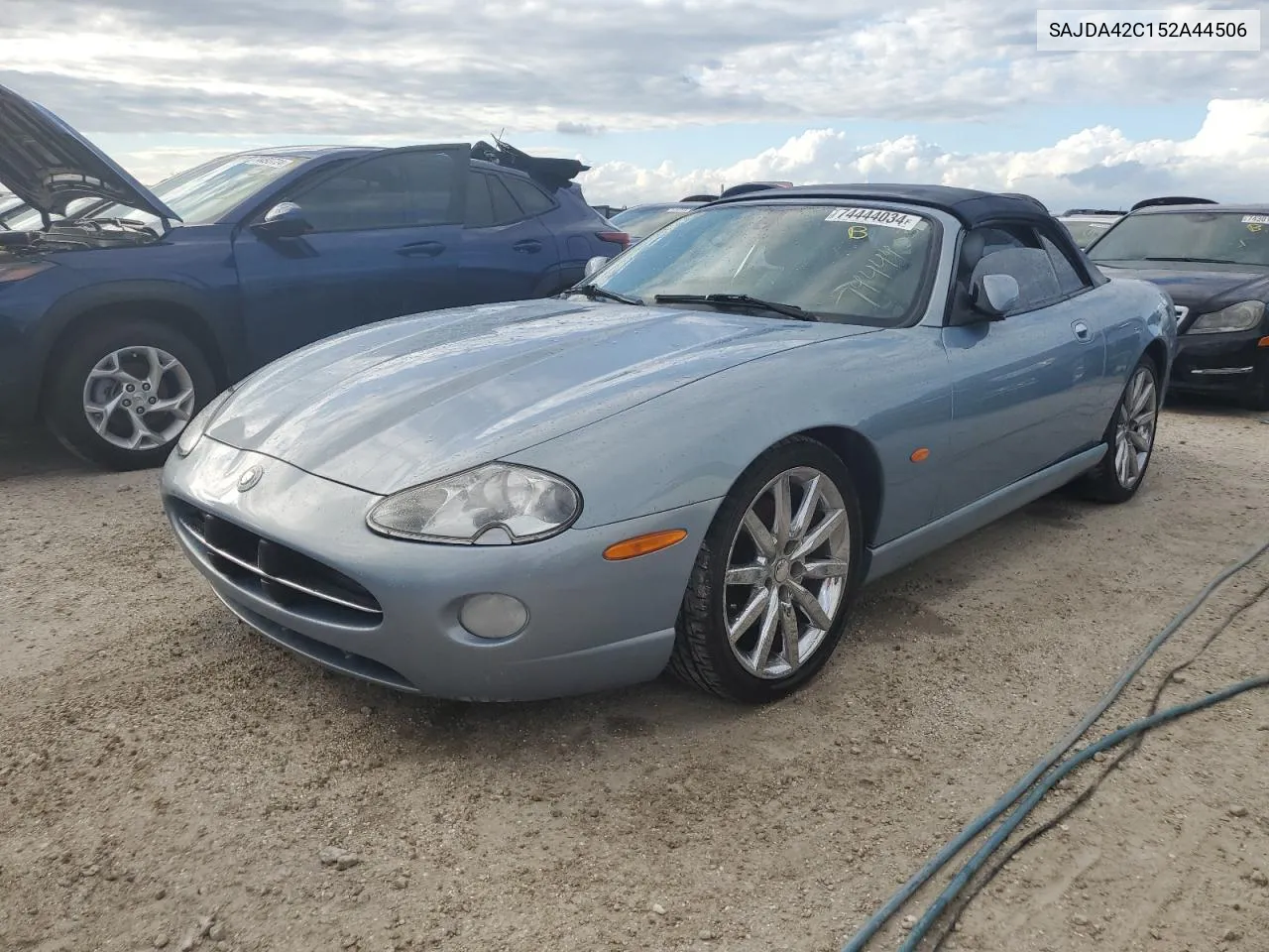 2005 Jaguar Xk8 VIN: SAJDA42C152A44506 Lot: 74444034