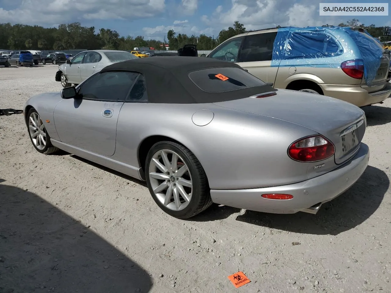 2005 Jaguar Xk8 VIN: SAJDA42C552A42368 Lot: 78304814