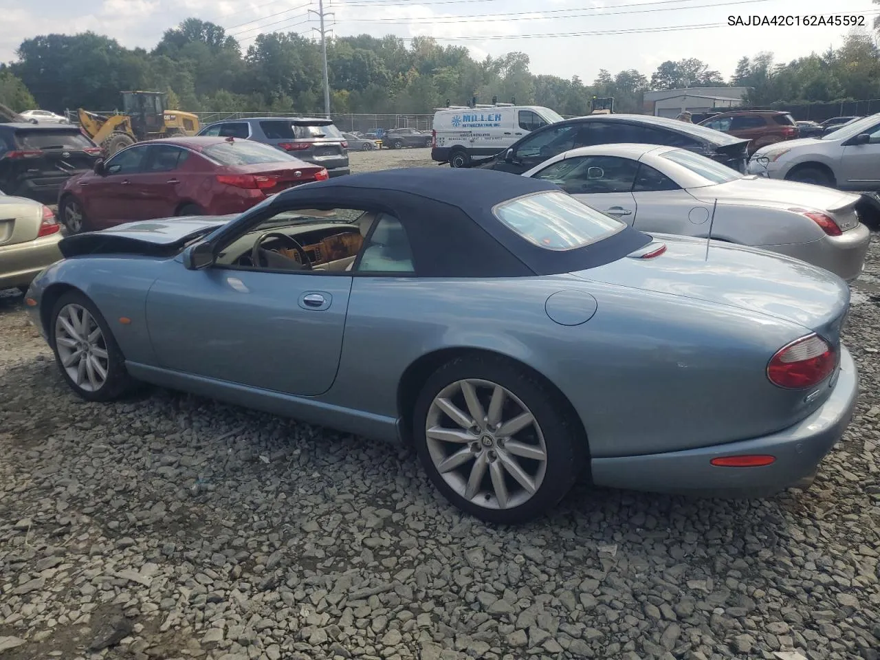 2006 Jaguar Xk8 VIN: SAJDA42C162A45592 Lot: 69086714