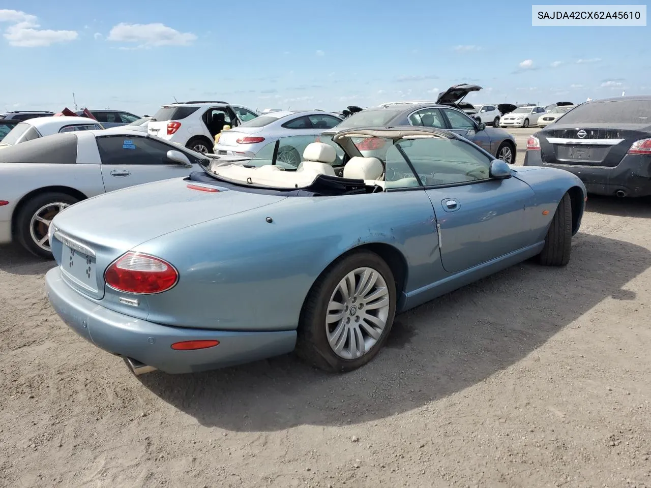 2006 Jaguar Xk8 VIN: SAJDA42CX62A45610 Lot: 75286034