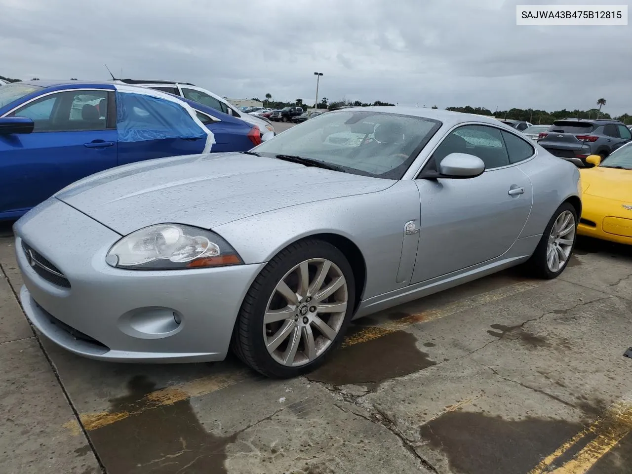 2007 Jaguar Xk VIN: SAJWA43B475B12815 Lot: 75012064