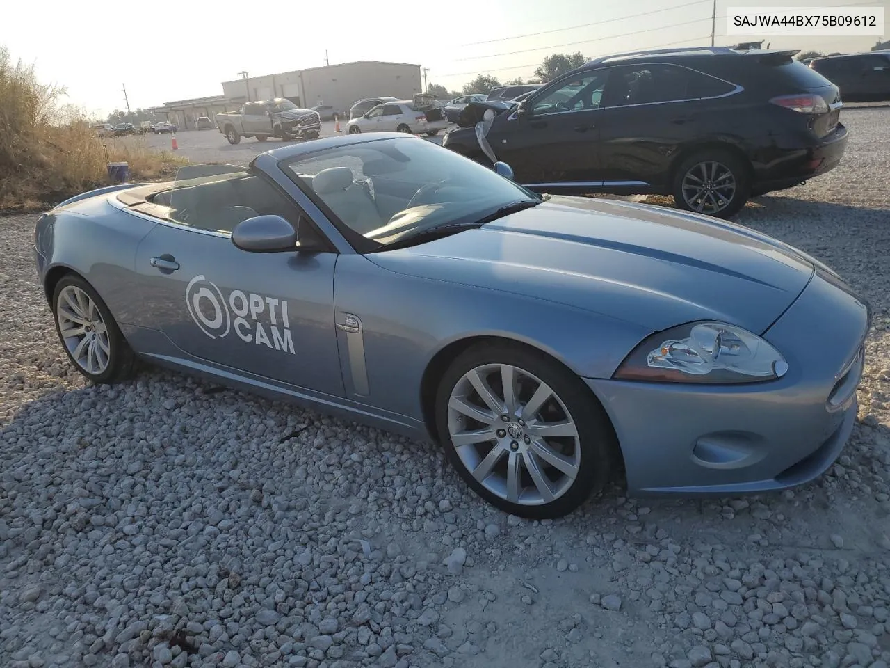 2007 Jaguar Xk VIN: SAJWA44BX75B09612 Lot: 75139114