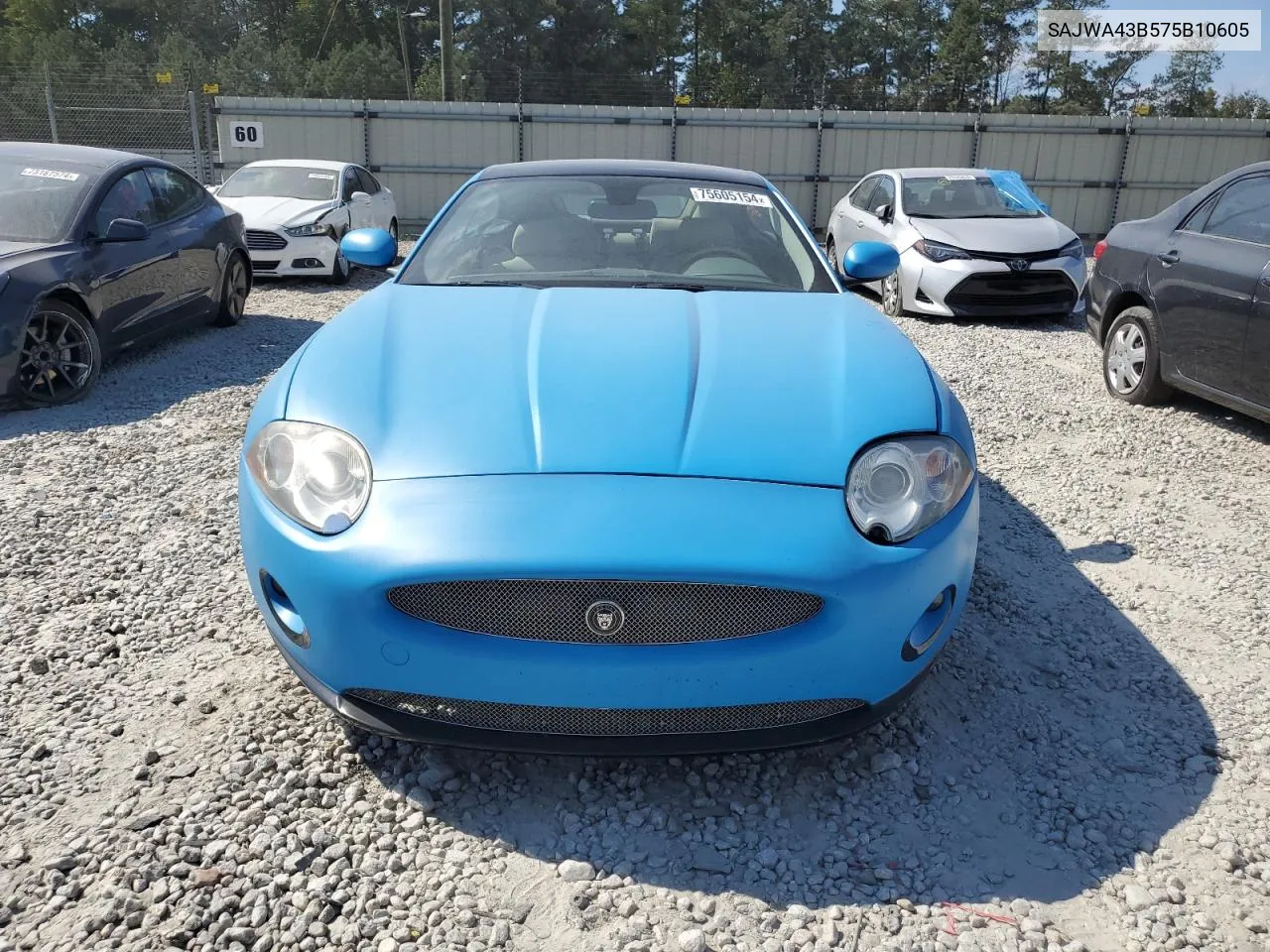 SAJWA43B575B10605 2007 Jaguar Xk