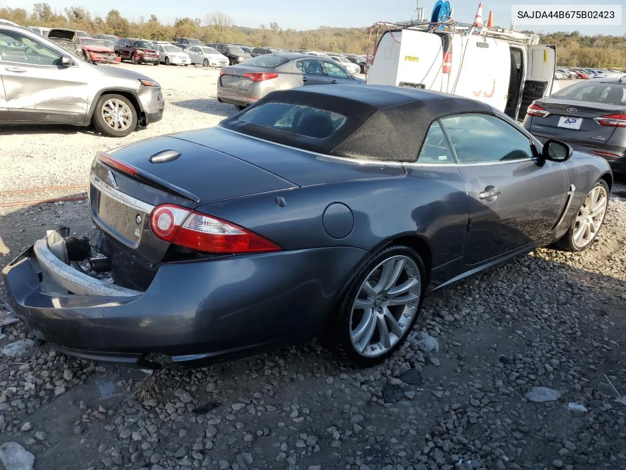 2007 Jaguar Xk VIN: SAJDA44B675B02423 Lot: 77555494