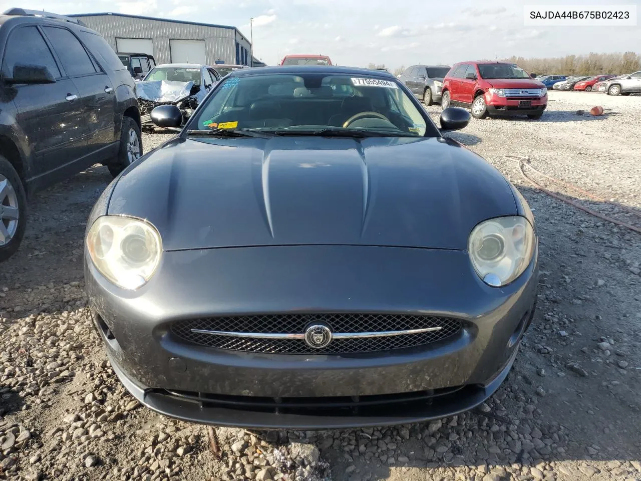 2007 Jaguar Xk VIN: SAJDA44B675B02423 Lot: 77555494