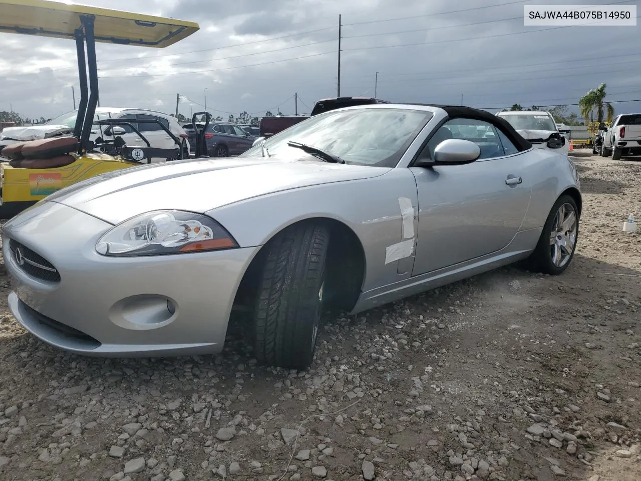 2007 Jaguar Xk VIN: SAJWA44B075B14950 Lot: 79556344