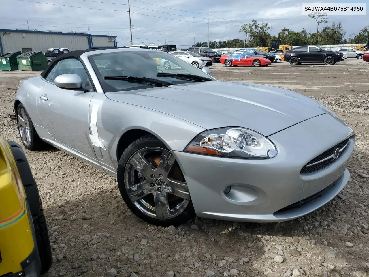 2007 Jaguar Xk VIN: SAJWA44B075B14950 Lot: 79556344