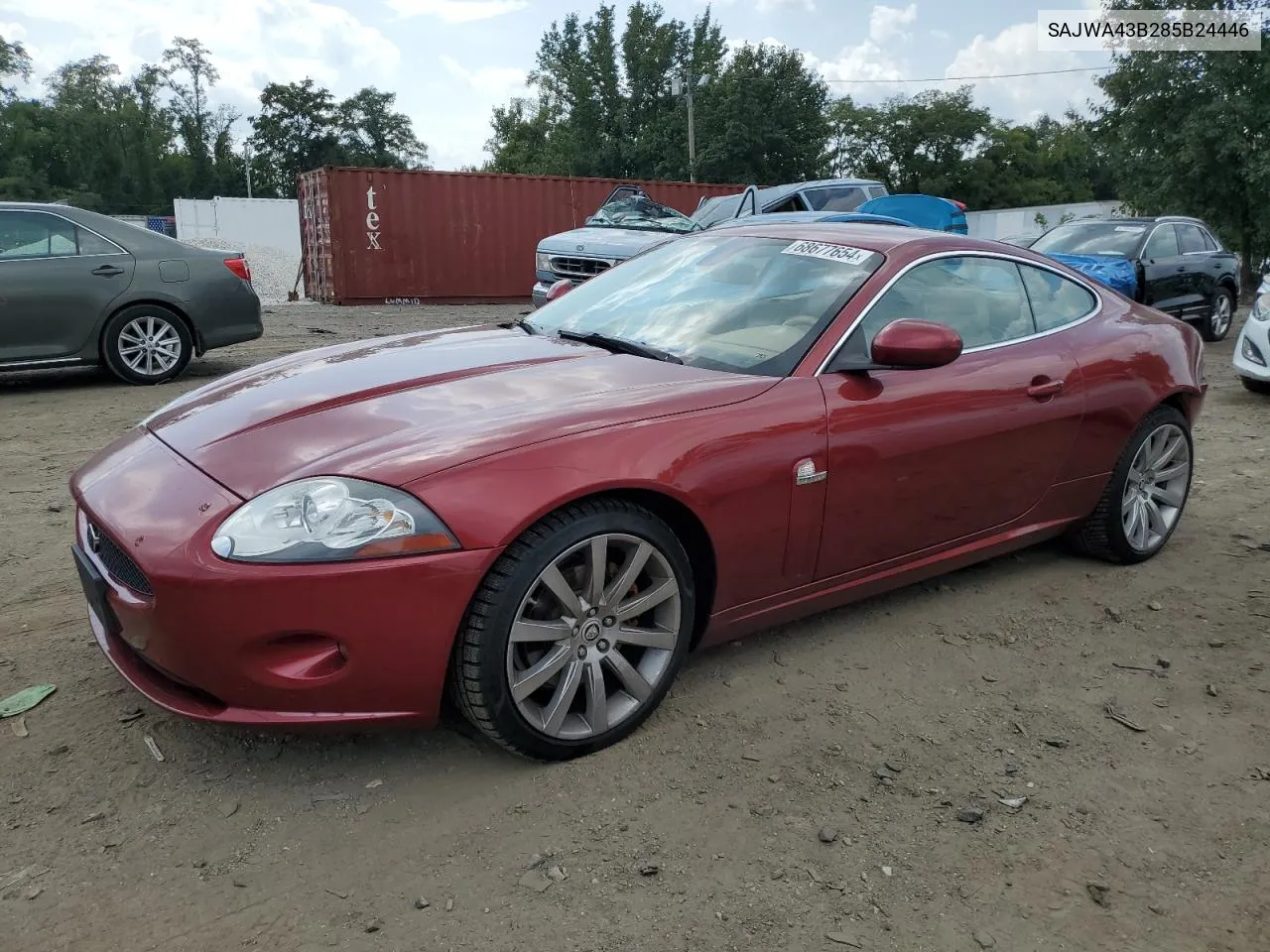 SAJWA43B285B24446 2008 Jaguar Xk