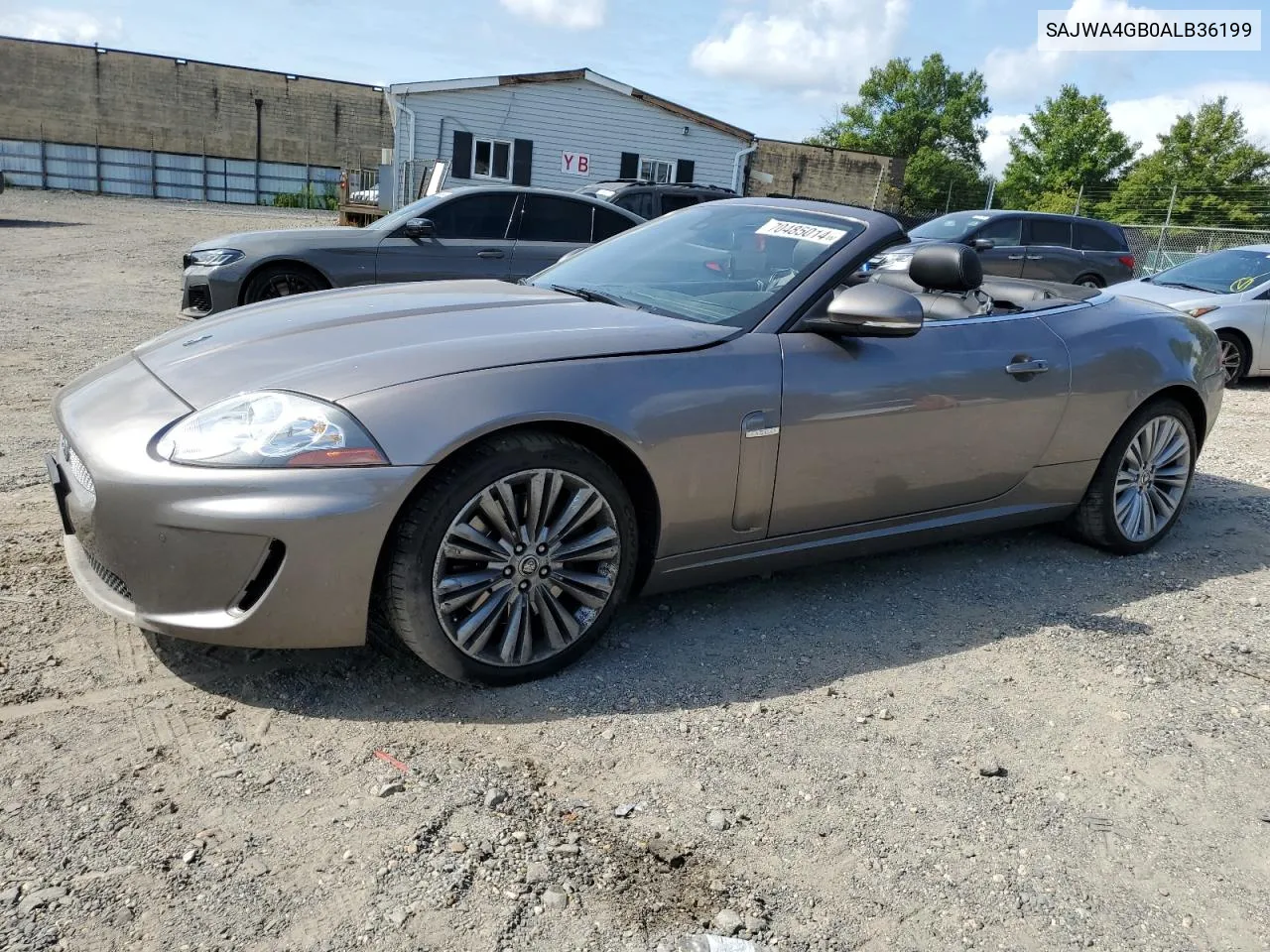 SAJWA4GB0ALB36199 2010 Jaguar Xk Portfolio