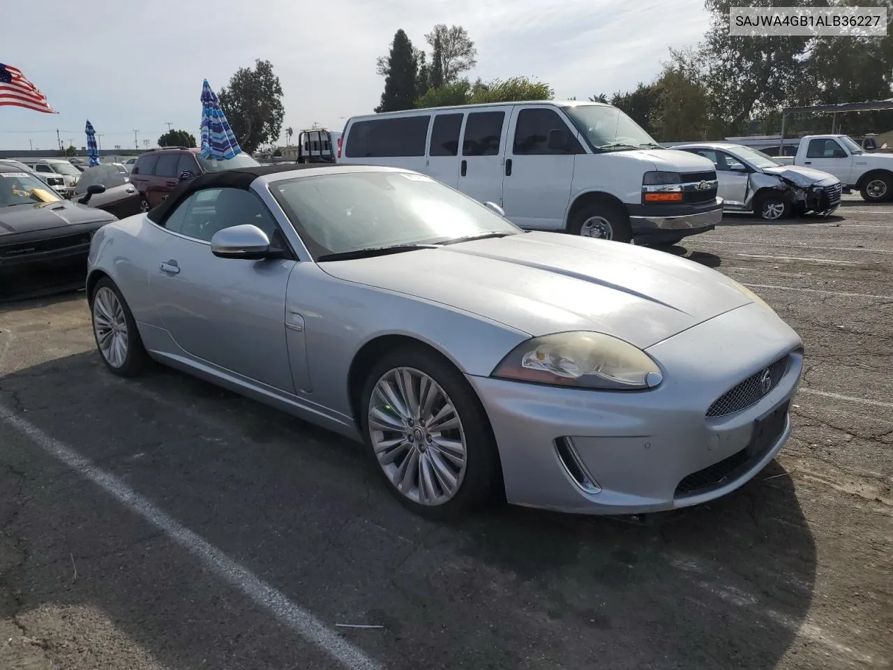 2010 Jaguar Xk Portfolio VIN: SAJWA4GB1ALB36227 Lot: 79747174