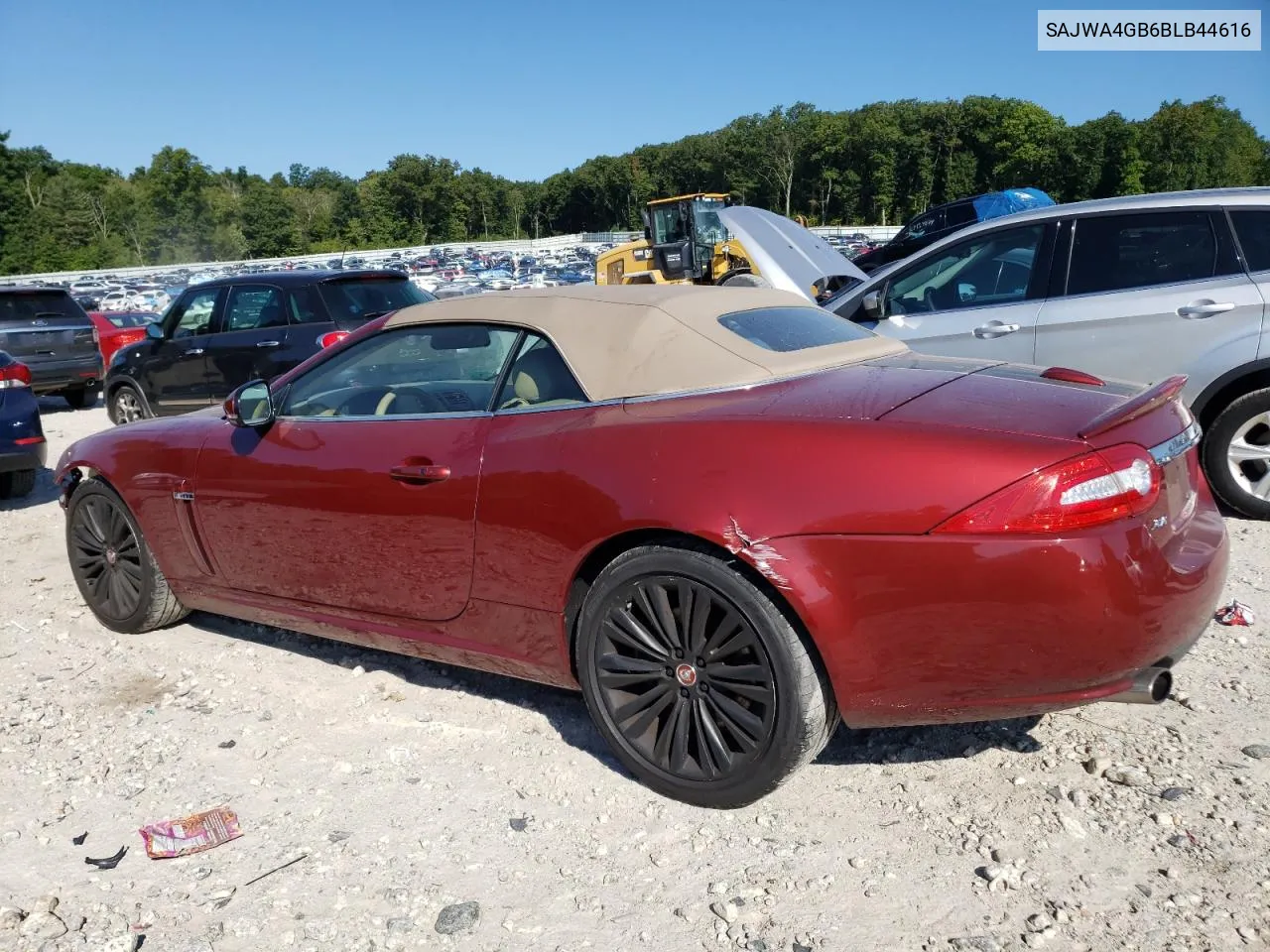 2011 Jaguar Xk VIN: SAJWA4GB6BLB44616 Lot: 69765594