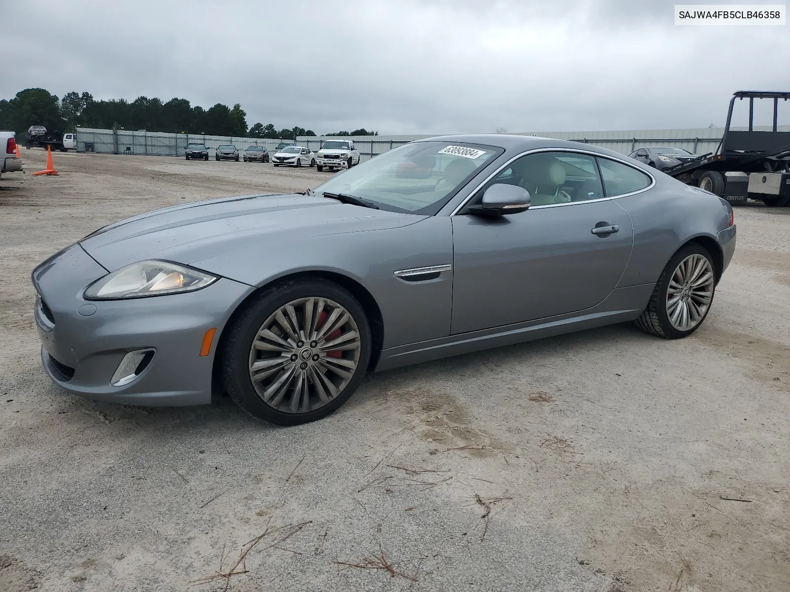 2012 Jaguar Xk VIN: SAJWA4FB5CLB46358 Lot: 63093884