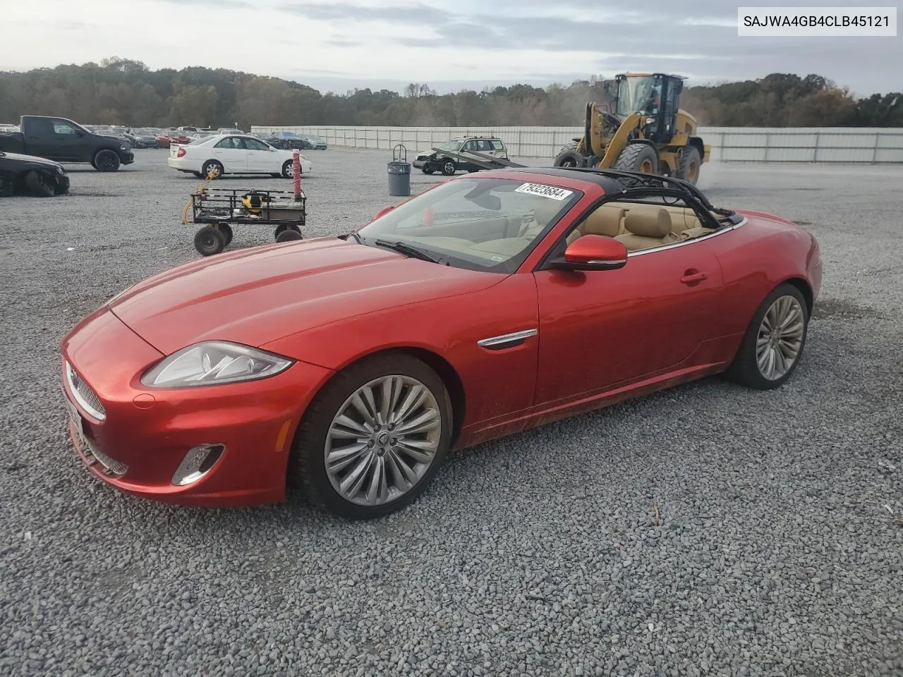 2012 Jaguar Xk VIN: SAJWA4GB4CLB45121 Lot: 79323684