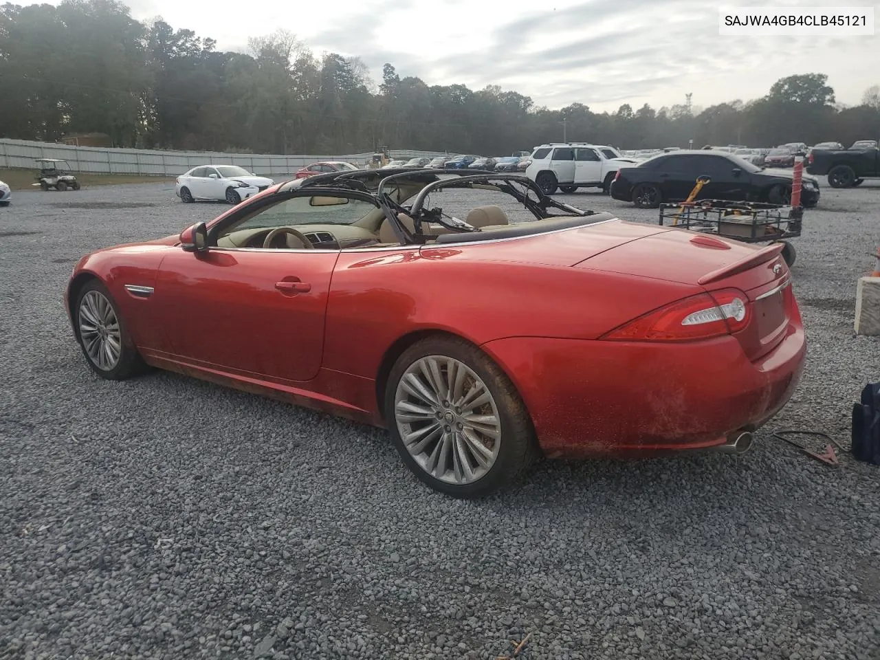 2012 Jaguar Xk VIN: SAJWA4GB4CLB45121 Lot: 79323684