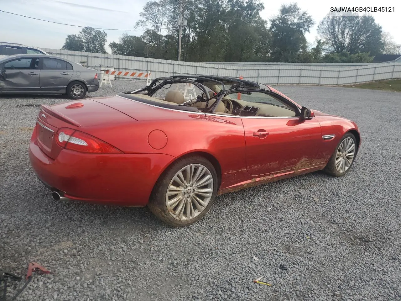 2012 Jaguar Xk VIN: SAJWA4GB4CLB45121 Lot: 79323684