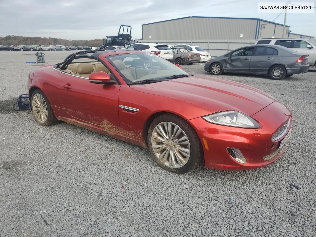 2012 Jaguar Xk VIN: SAJWA4GB4CLB45121 Lot: 79323684