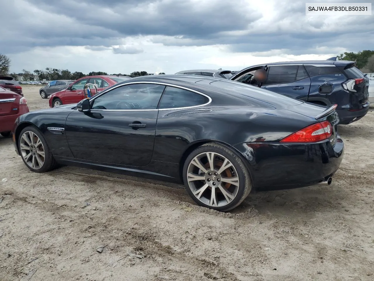 SAJWA4FB3DLB50331 2013 Jaguar Xk