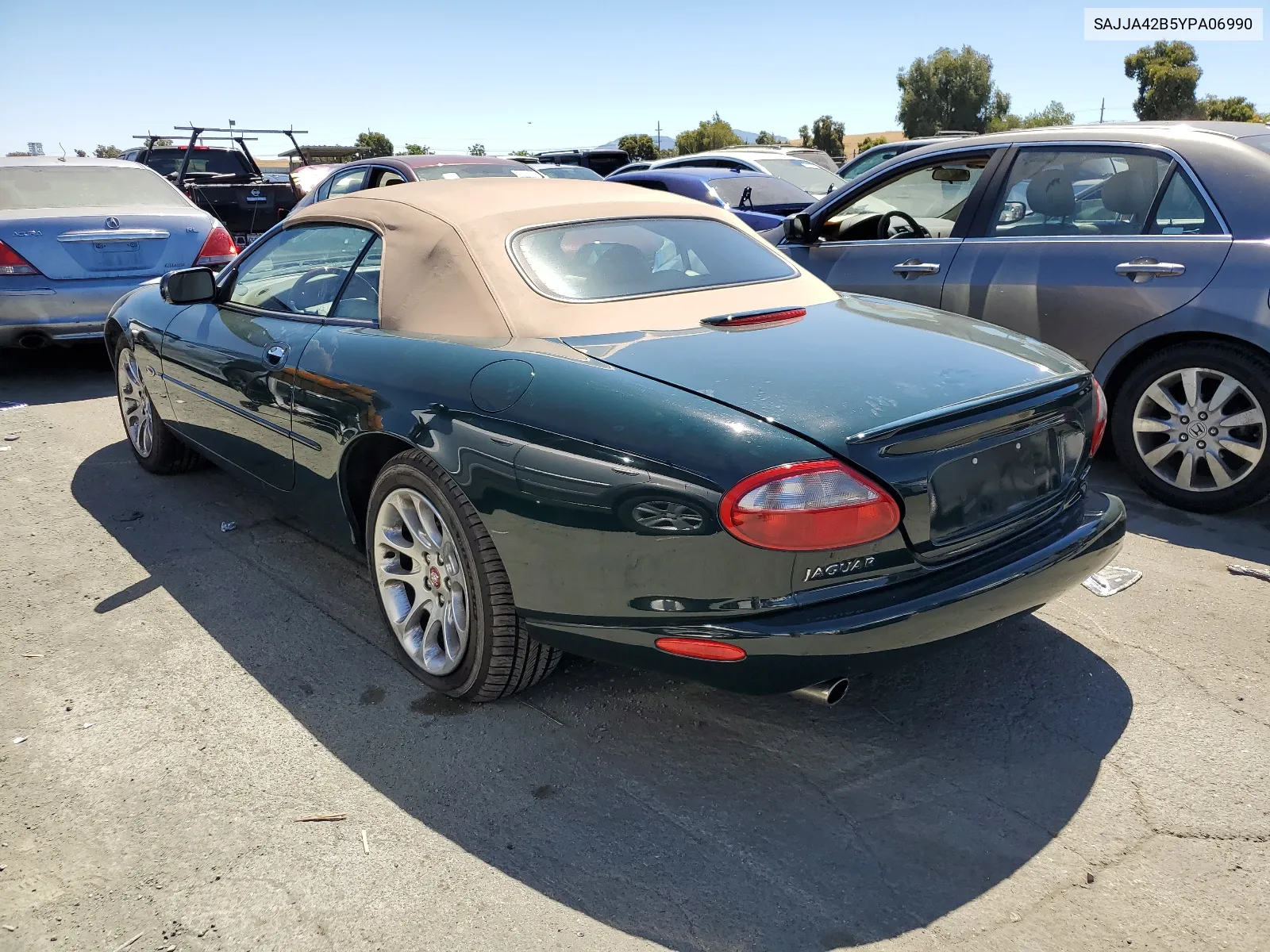 SAJJA42B5YPA06990 2000 Jaguar Xkr