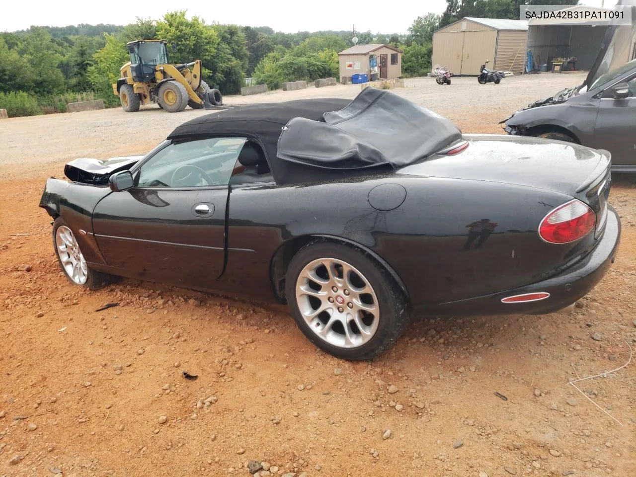 2001 Jaguar Xkr VIN: SAJDA42B31PA11091 Lot: 60942824