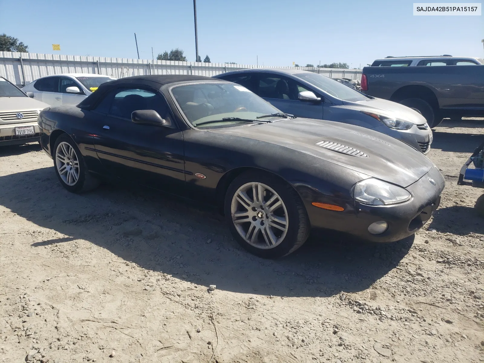 2001 Jaguar Xkr VIN: SAJDA42B51PA15157 Lot: 67139634