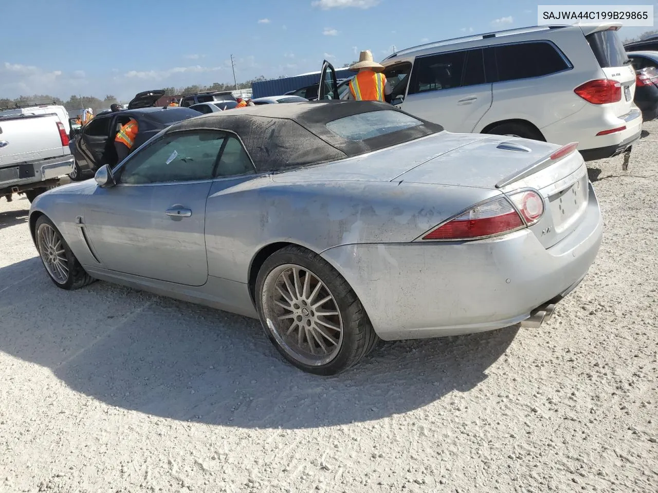 2009 Jaguar Xkr VIN: SAJWA44C199B29865 Lot: 73766674