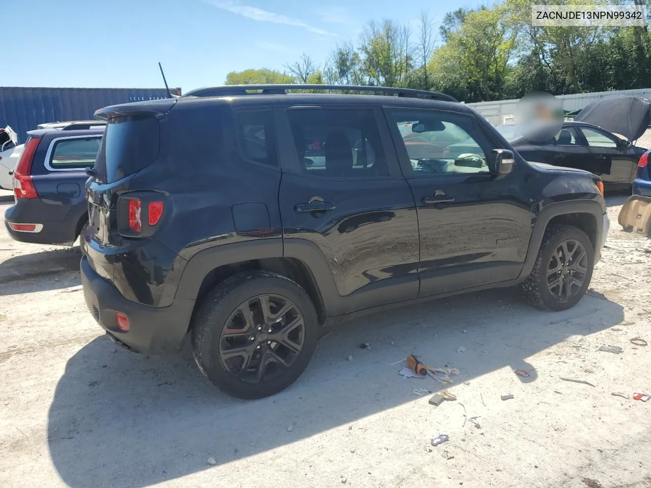 2022 Jeep Renegade Altitude VIN: ZACNJDE13NPN99342 Lot: 61265164