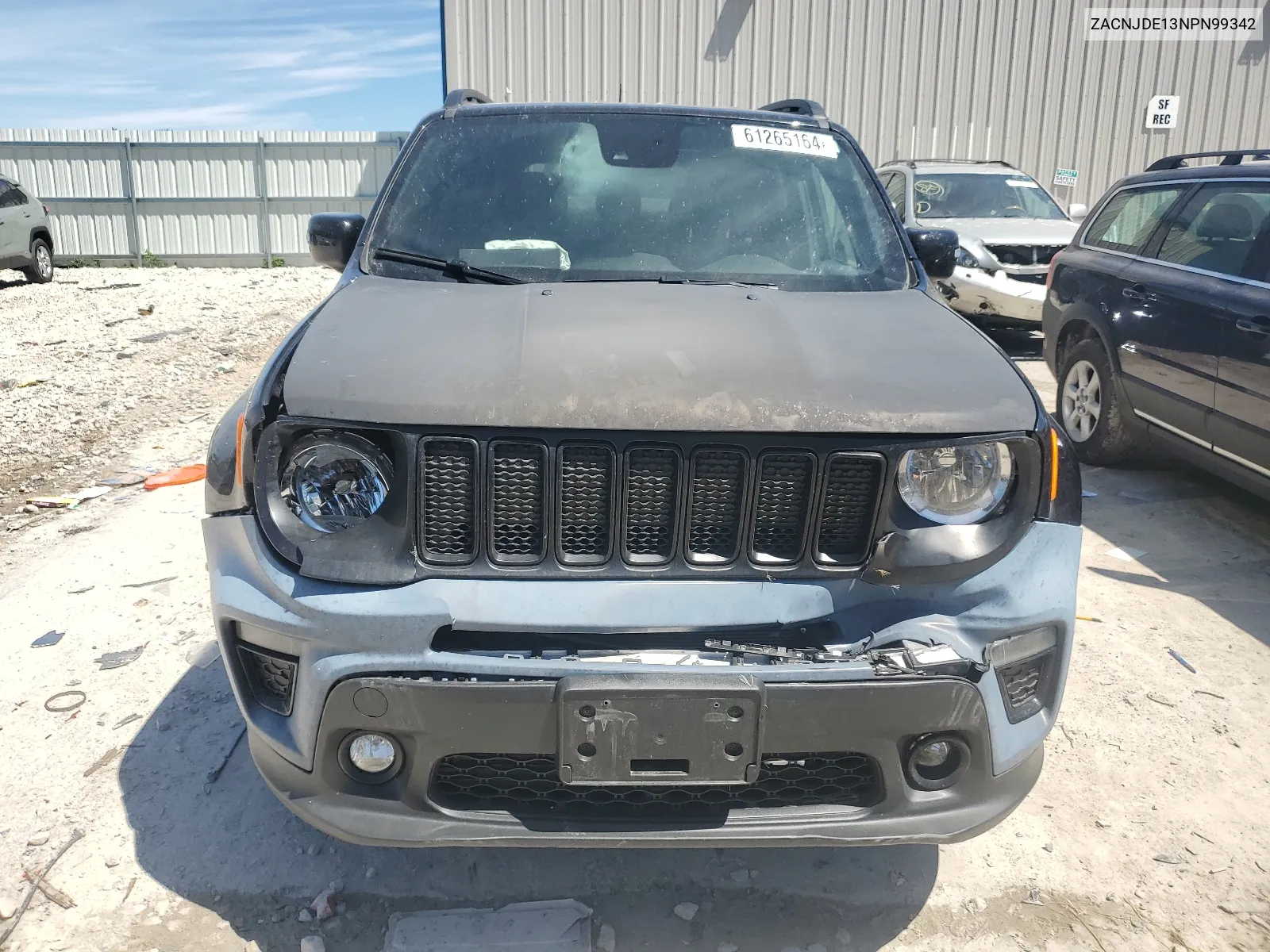 2022 Jeep Renegade Altitude VIN: ZACNJDE13NPN99342 Lot: 61265164