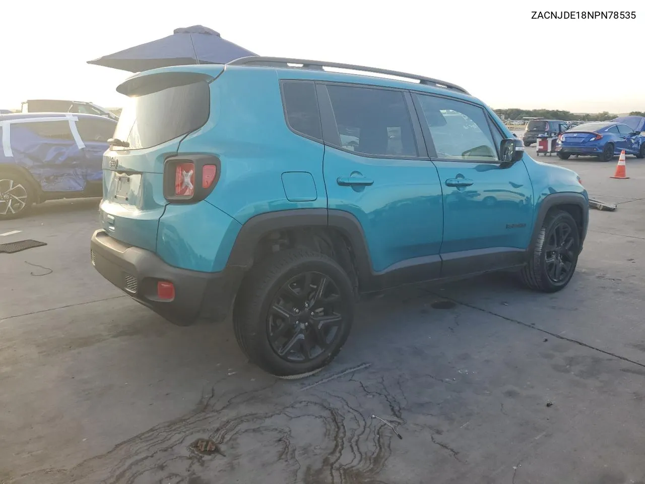 2022 Jeep Renegade Altitude VIN: ZACNJDE18NPN78535 Lot: 69502864