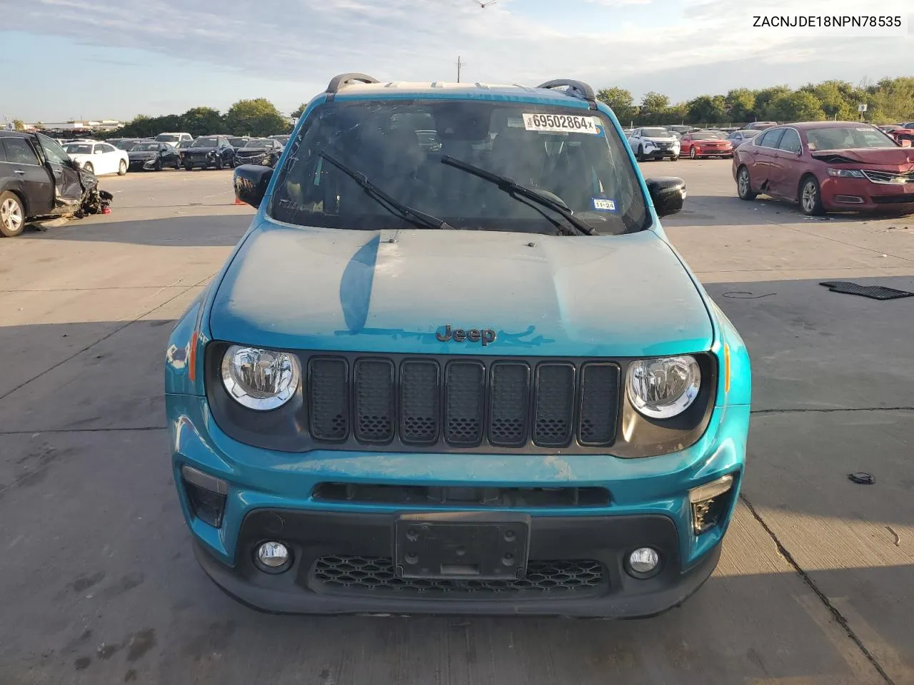 ZACNJDE18NPN78535 2022 Jeep Renegade Altitude