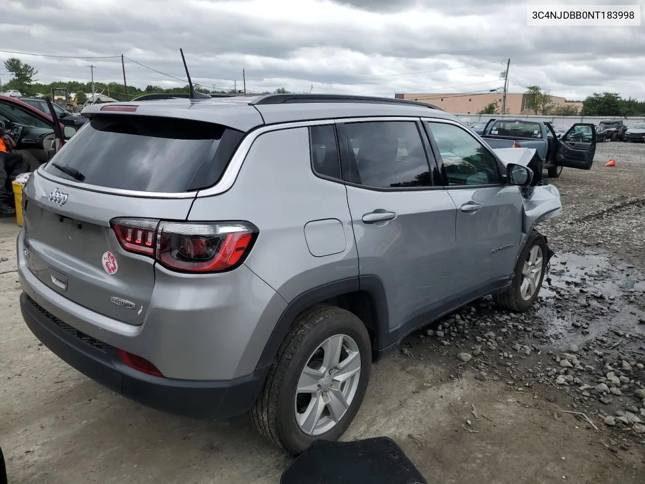 3C4NJDBB0NT183998 2022 Jeep Compass Latitude