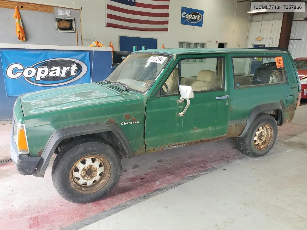 1JCML7713HT057866 1987 Jeep Cherokee