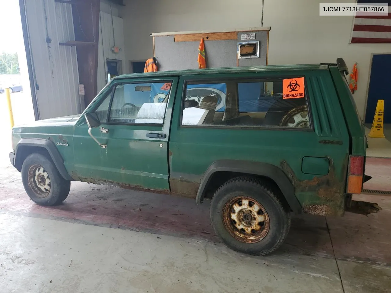 1JCML7713HT057866 1987 Jeep Cherokee