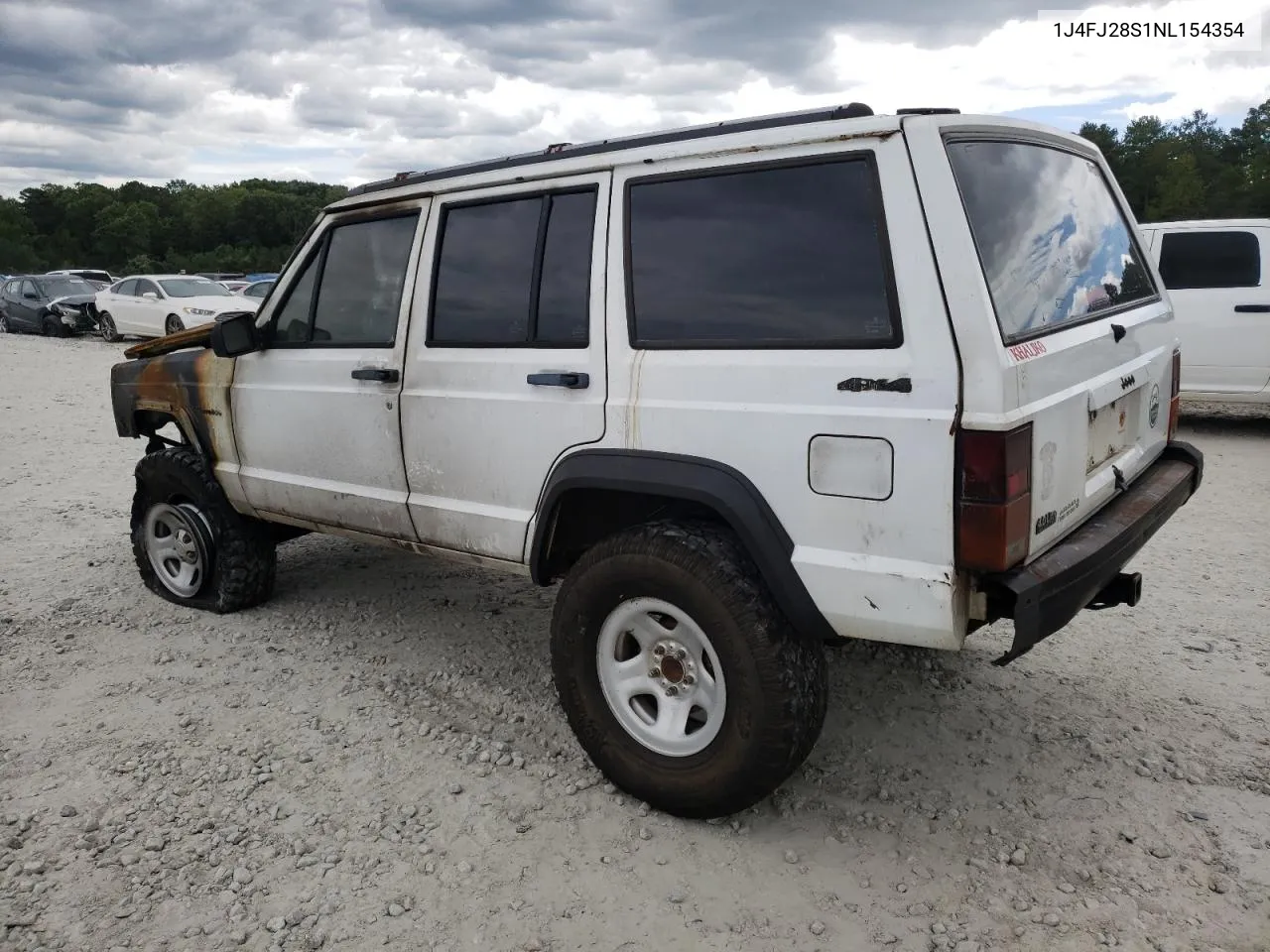 1992 Jeep Cherokee VIN: 1J4FJ28S1NL154354 Lot: 71081634