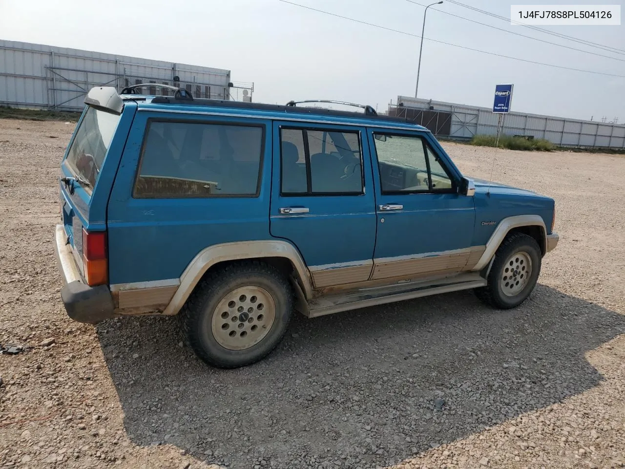 1993 Jeep Cherokee Country VIN: 1J4FJ78S8PL504126 Lot: 70508464