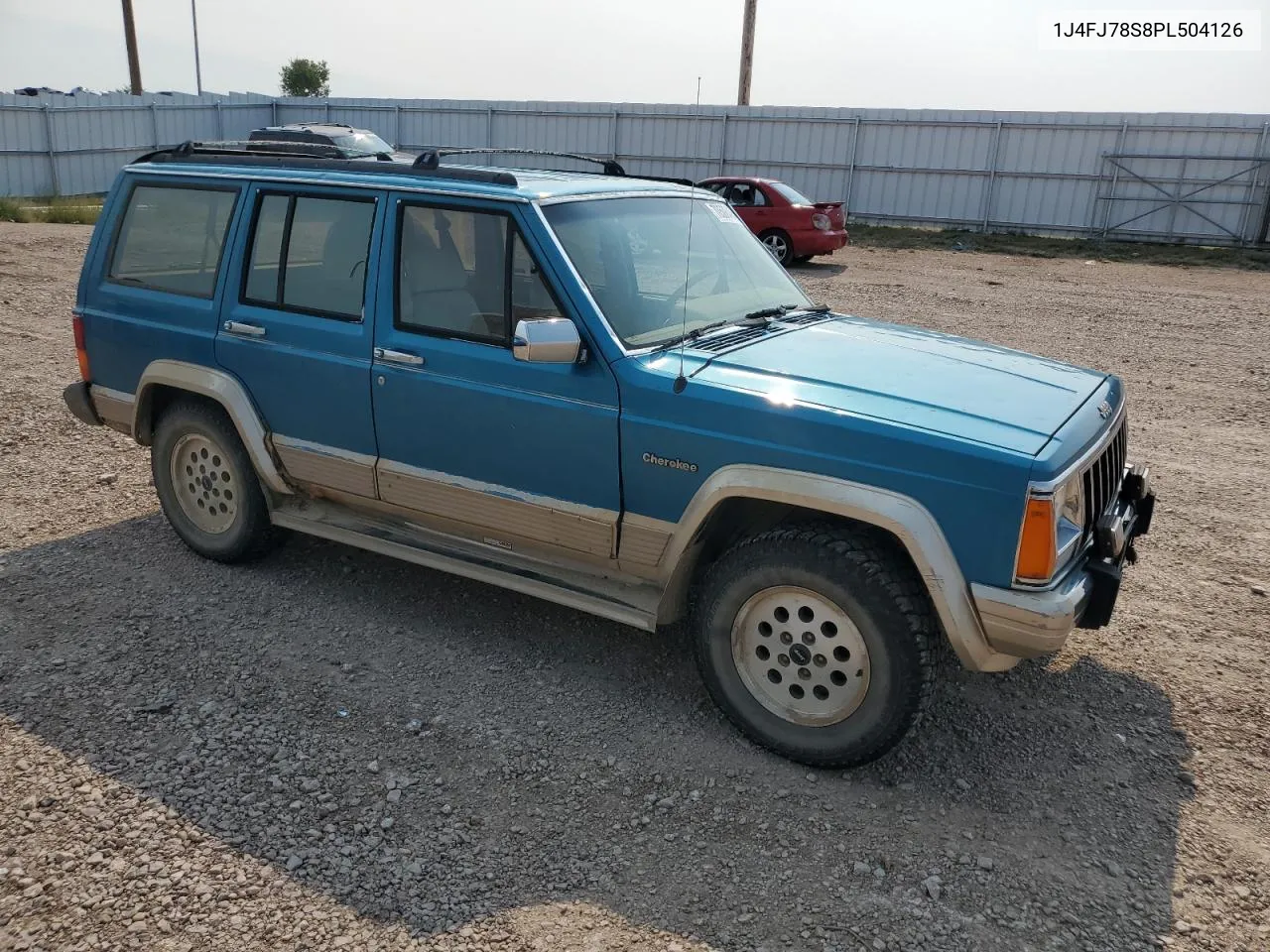 1993 Jeep Cherokee Country VIN: 1J4FJ78S8PL504126 Lot: 70508464