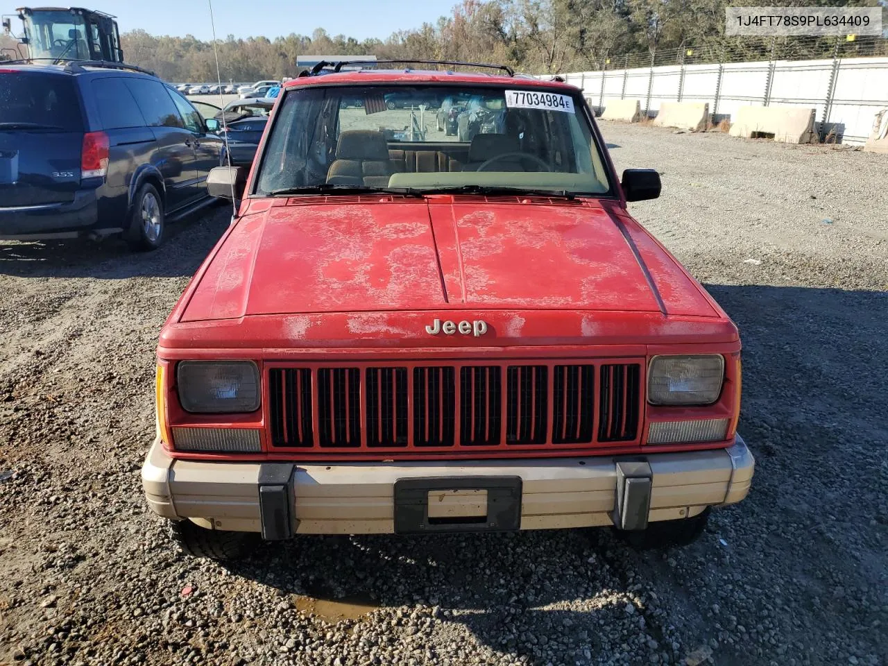 1993 Jeep Cherokee Country VIN: 1J4FT78S9PL634409 Lot: 77034984