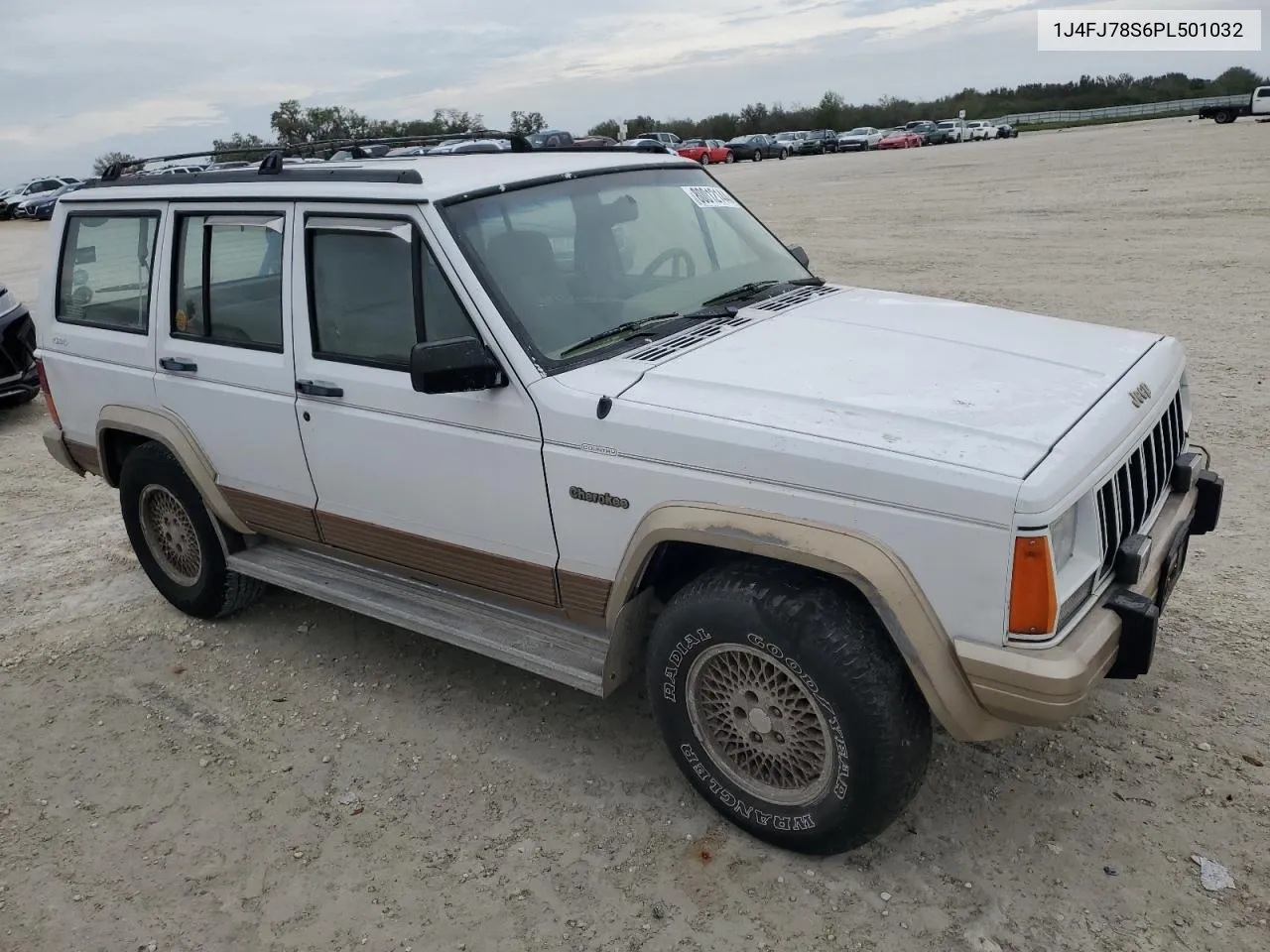 1993 Jeep Cherokee Country VIN: 1J4FJ78S6PL501032 Lot: 80012144