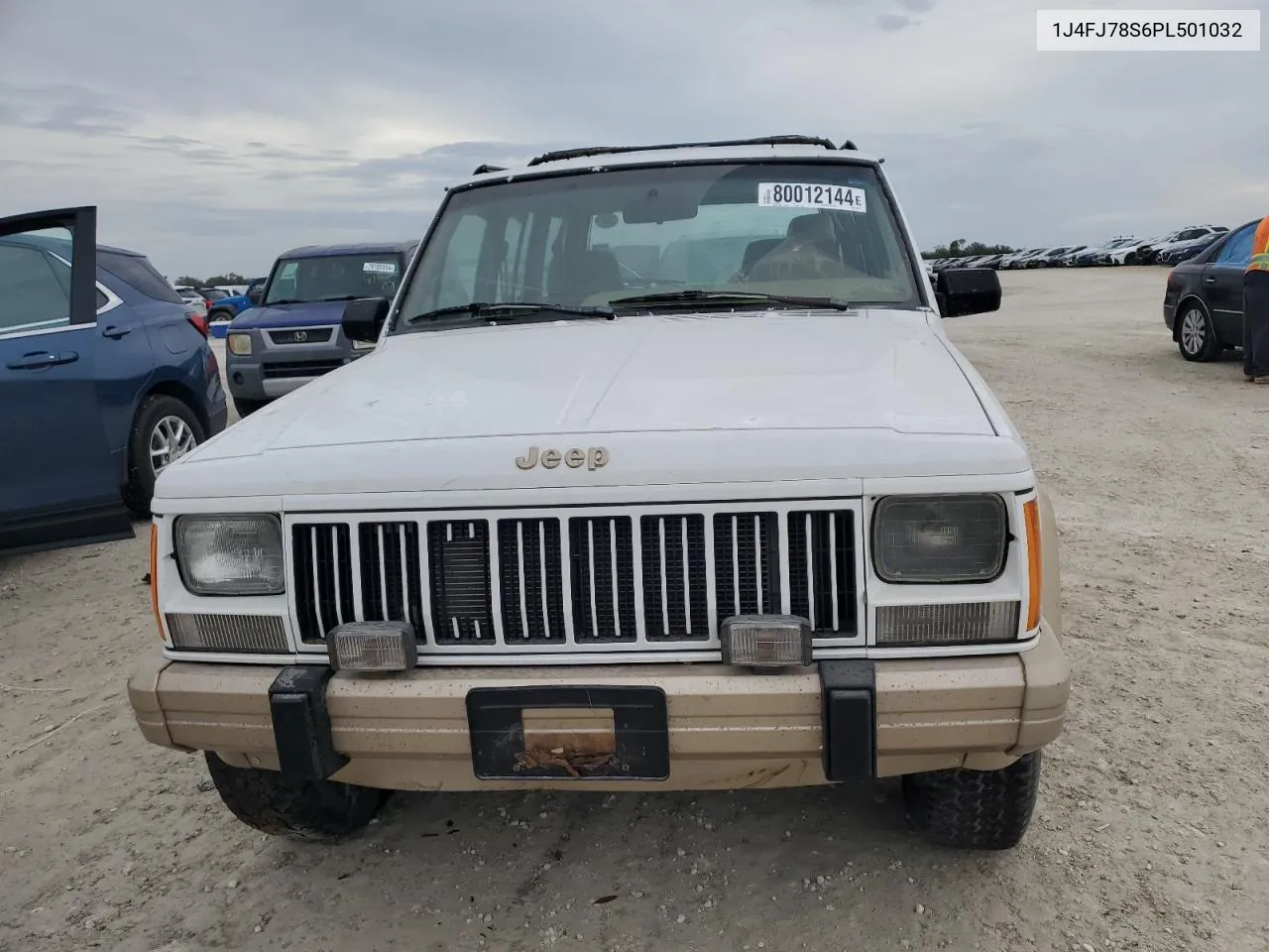 1993 Jeep Cherokee Country VIN: 1J4FJ78S6PL501032 Lot: 80012144