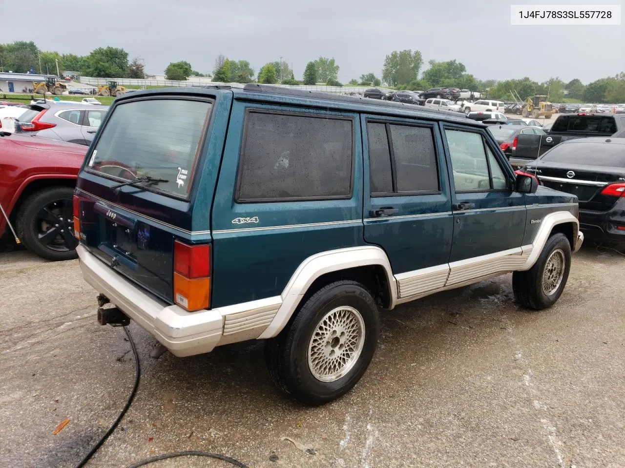 1995 Jeep Cherokee Country VIN: 1J4FJ78S3SL557728 Lot: 55109494